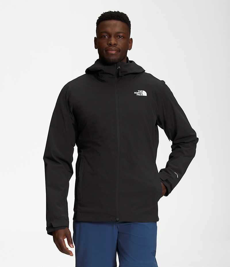 Black Men\'s The North Face ThermoBall™ Eco Triclimate® Insulated Jacket | IRELAND IYEB