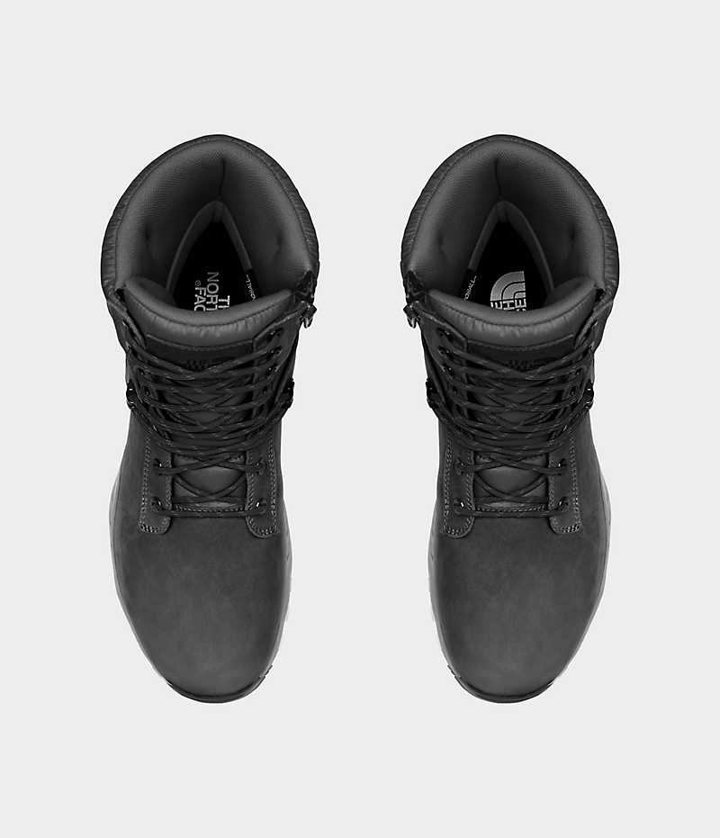 Black Men's The North Face ThermoBall™ Zip-Up Winter Boots | DUBLIN IGYJ