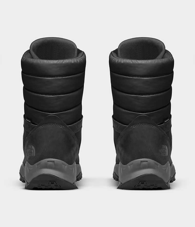 Black Men's The North Face ThermoBall™ Zip-Up Winter Boots | DUBLIN IGYJ