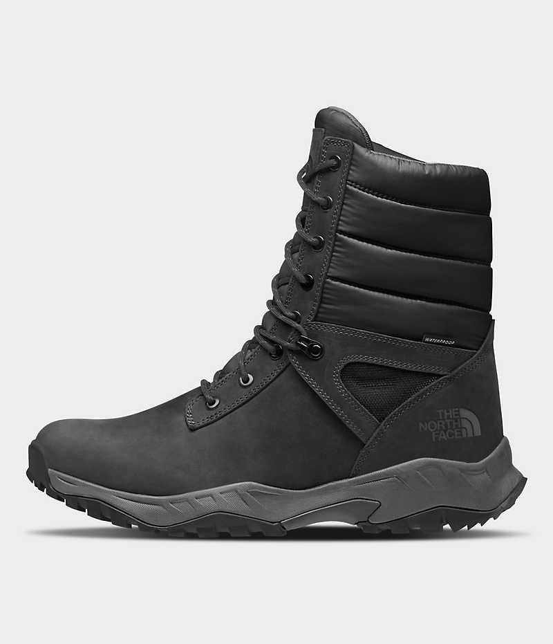 Black Men\'s The North Face ThermoBall™ Zip-Up Winter Boots | DUBLIN IGYJ