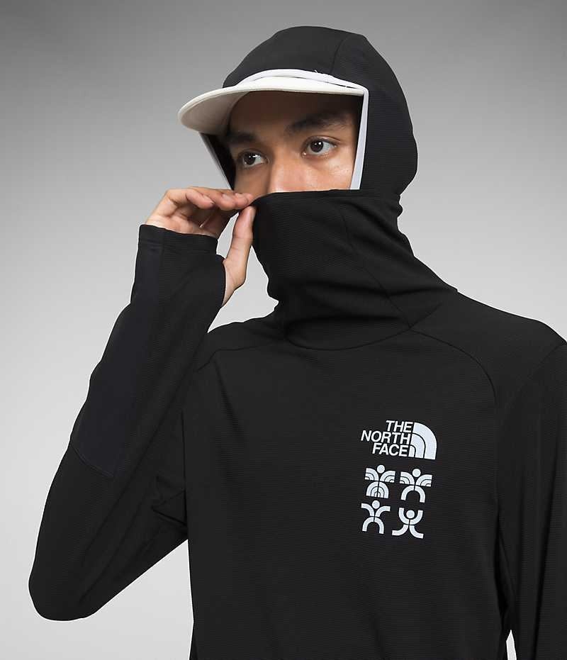 Black Men's The North Face Trailwear Cerro Alto Hoodie | IRELAND FYTB