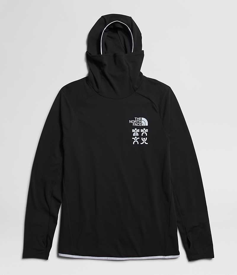 Black Men's The North Face Trailwear Cerro Alto Hoodie | IRELAND FYTB