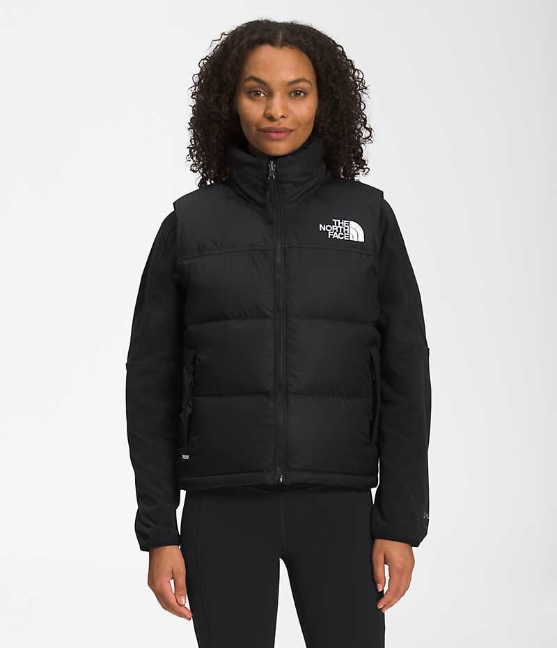 Black Women\'s The North Face 1996 Retro Nuptse Down Vest | IRELAND KPNH