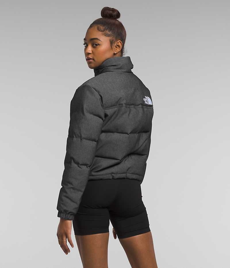 Black Women's The North Face ’92 Reversible Nuptse Puffer Jacket | DUBLIN ISBA