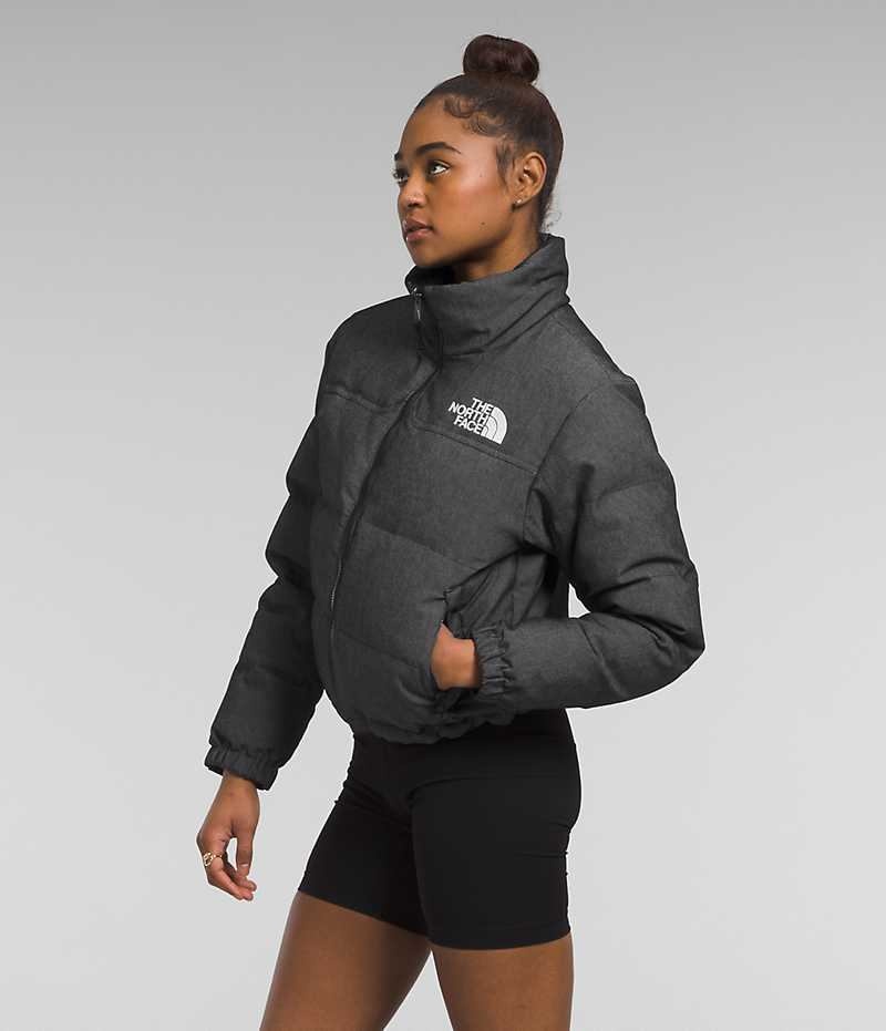 Black Women's The North Face ’92 Reversible Nuptse Puffer Jacket | DUBLIN ISBA