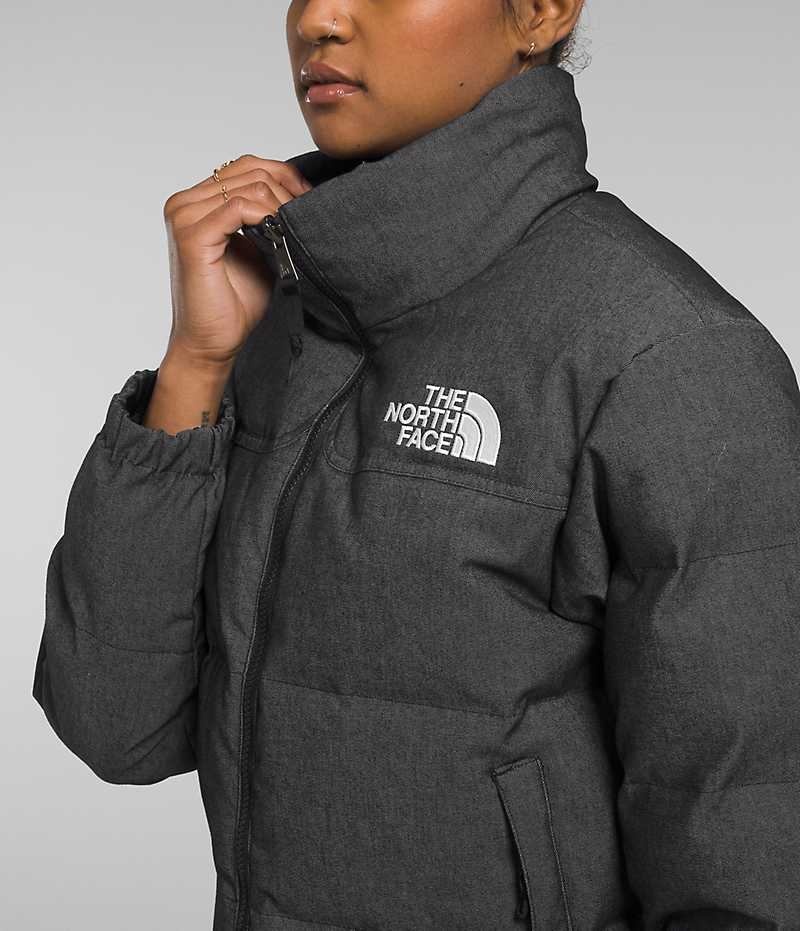 Black Women's The North Face ’92 Reversible Nuptse Puffer Jacket | DUBLIN ISBA