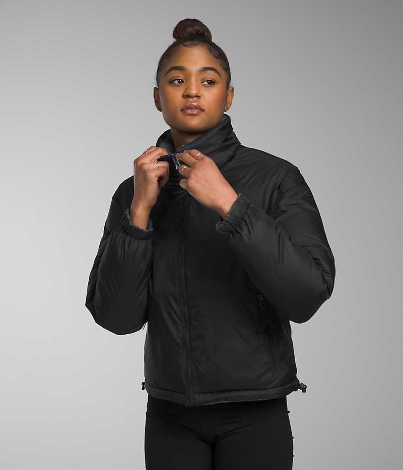 Black Women's The North Face ’92 Reversible Nuptse Puffer Jacket | DUBLIN ISBA