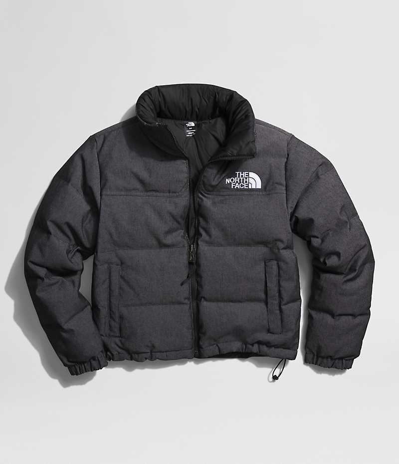 Black Women's The North Face ’92 Reversible Nuptse Puffer Jacket | DUBLIN ISBA