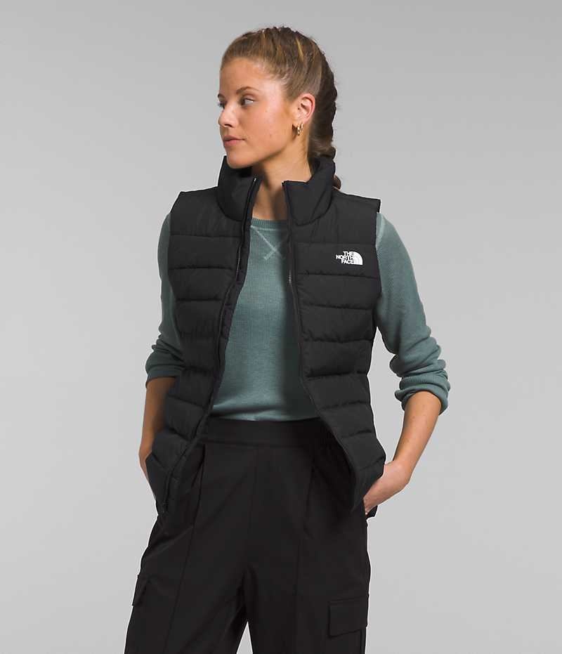 Black Women\'s The North Face Aconcagua 3 Vest | IRELAND DAME