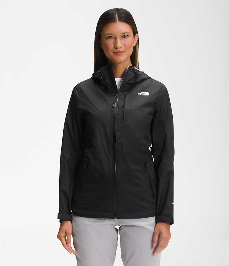 Black Women\'s The North Face Alta Vista Rain Jacket | DUBLIN XYKN