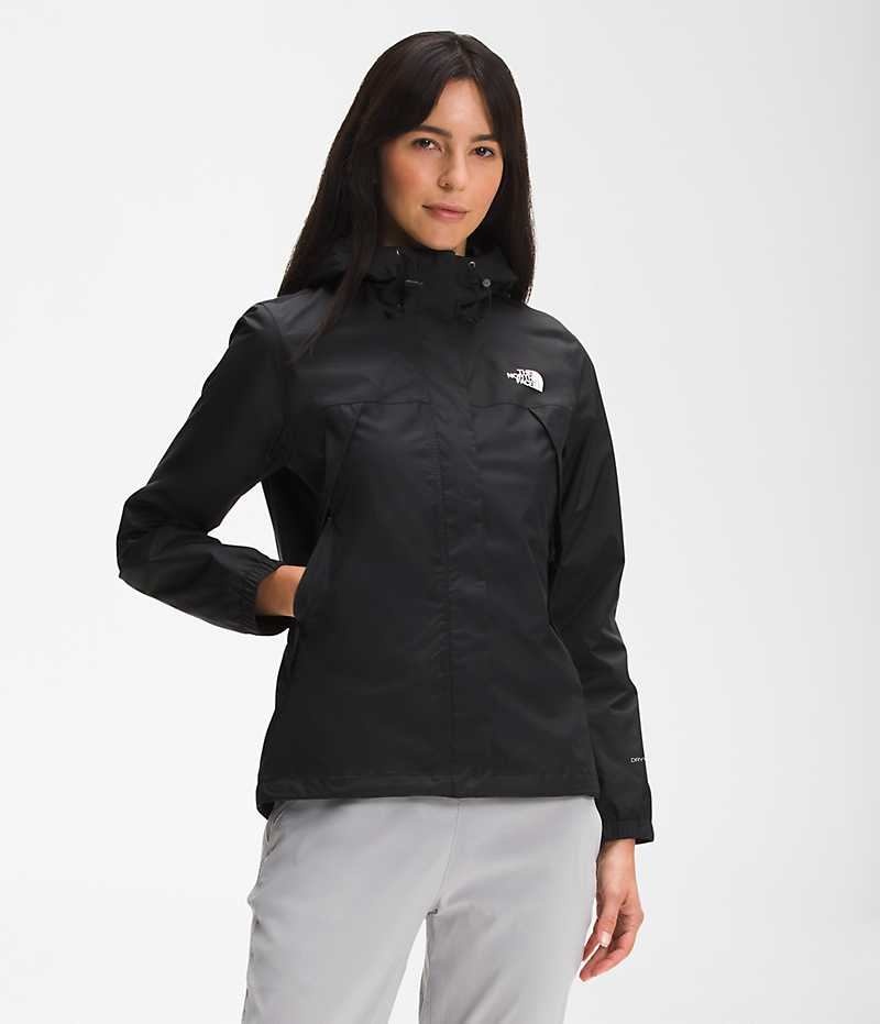 Black Women\'s The North Face Antora Rain Jacket | DUBLIN CRGB