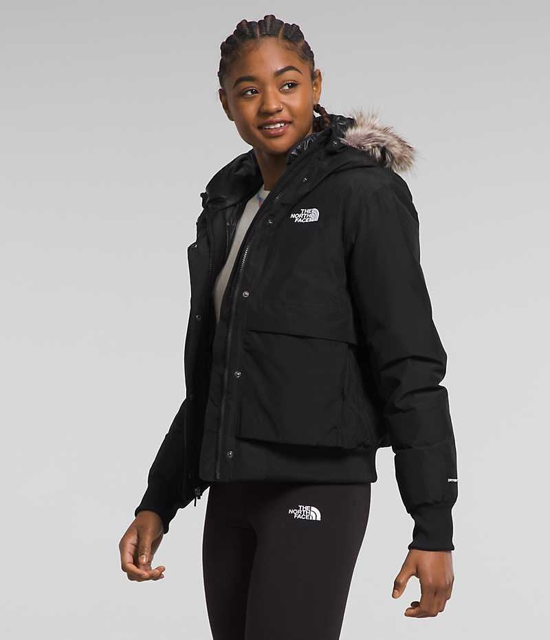 Black Women\'s The North Face Arctic Bomber Jacket | DUBLIN LSAB