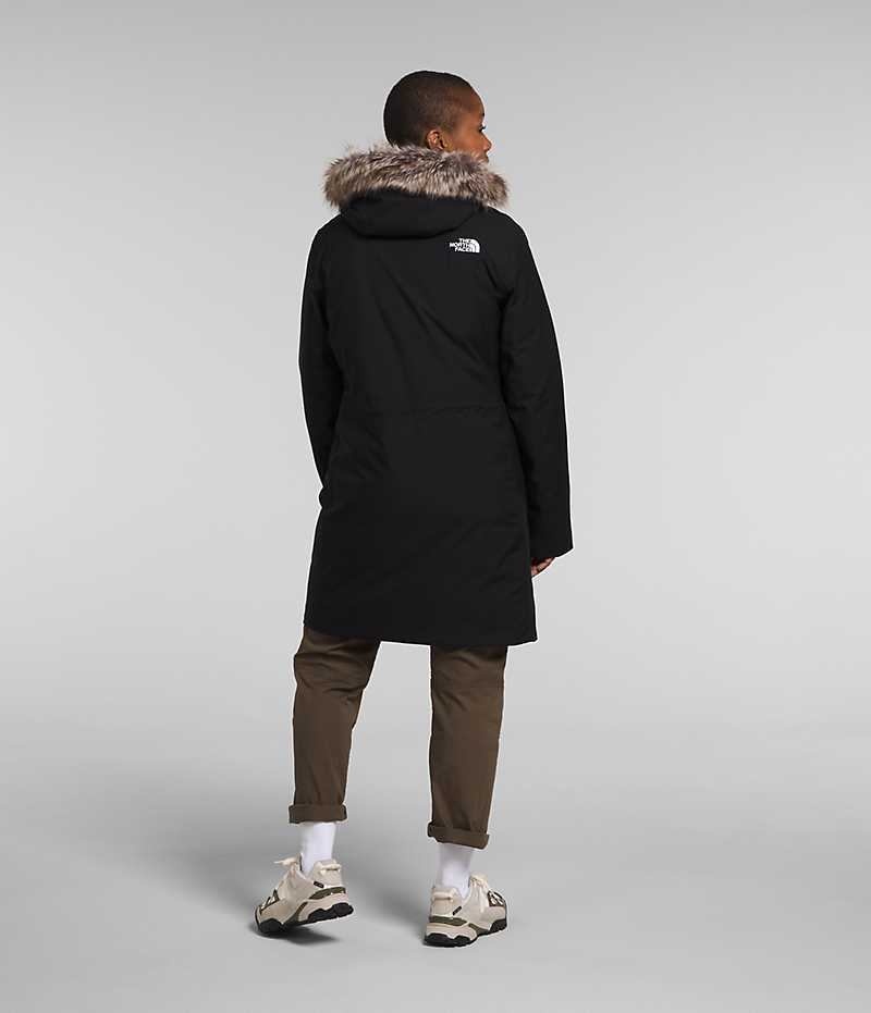 Black Women's The North Face Arctic Coat | DUBLIN DYKG