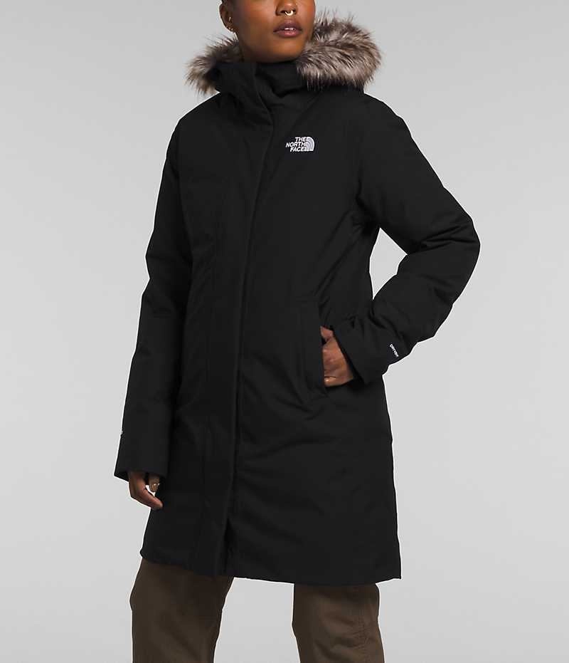 Black Women's The North Face Arctic Coat | DUBLIN DYKG