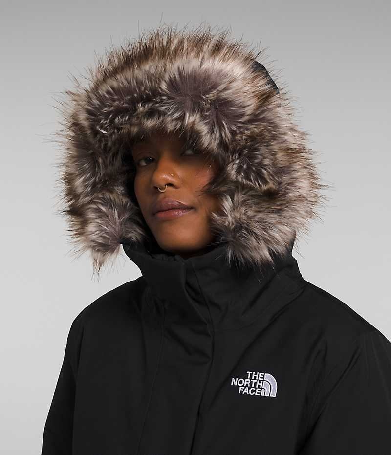 Black Women's The North Face Arctic Coat | DUBLIN DYKG