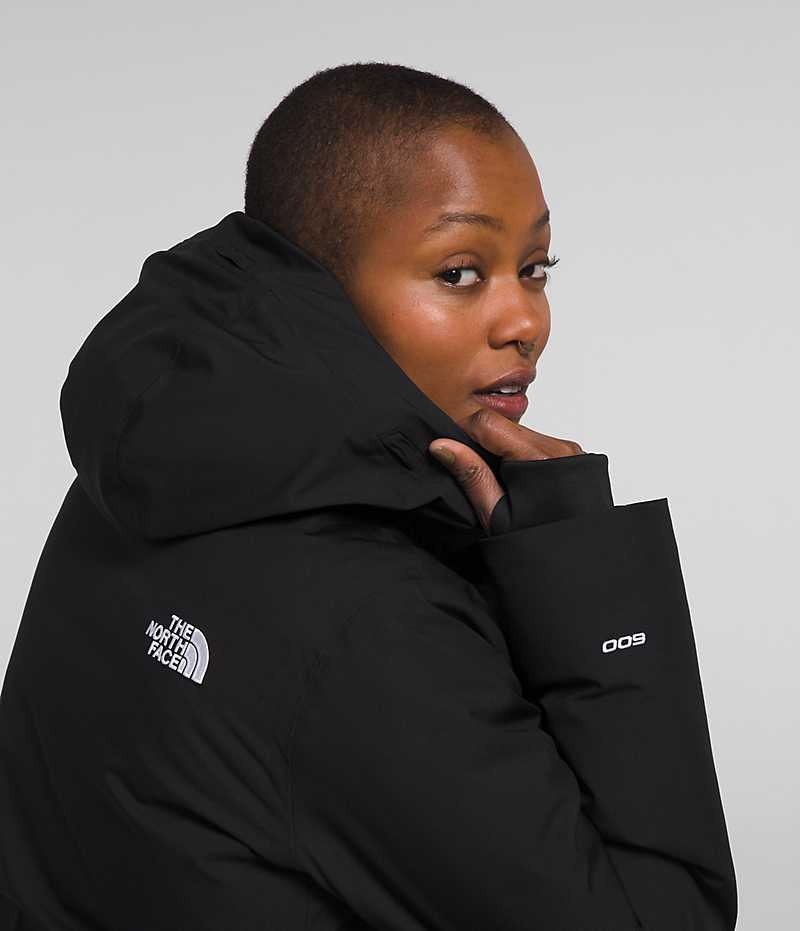 Black Women's The North Face Arctic Coat | DUBLIN DYKG