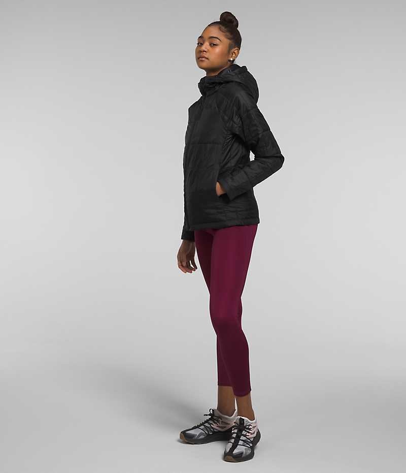 Black Women's The North Face Circaloft Hoodie Puffer Jacket | IRELAND SGBO