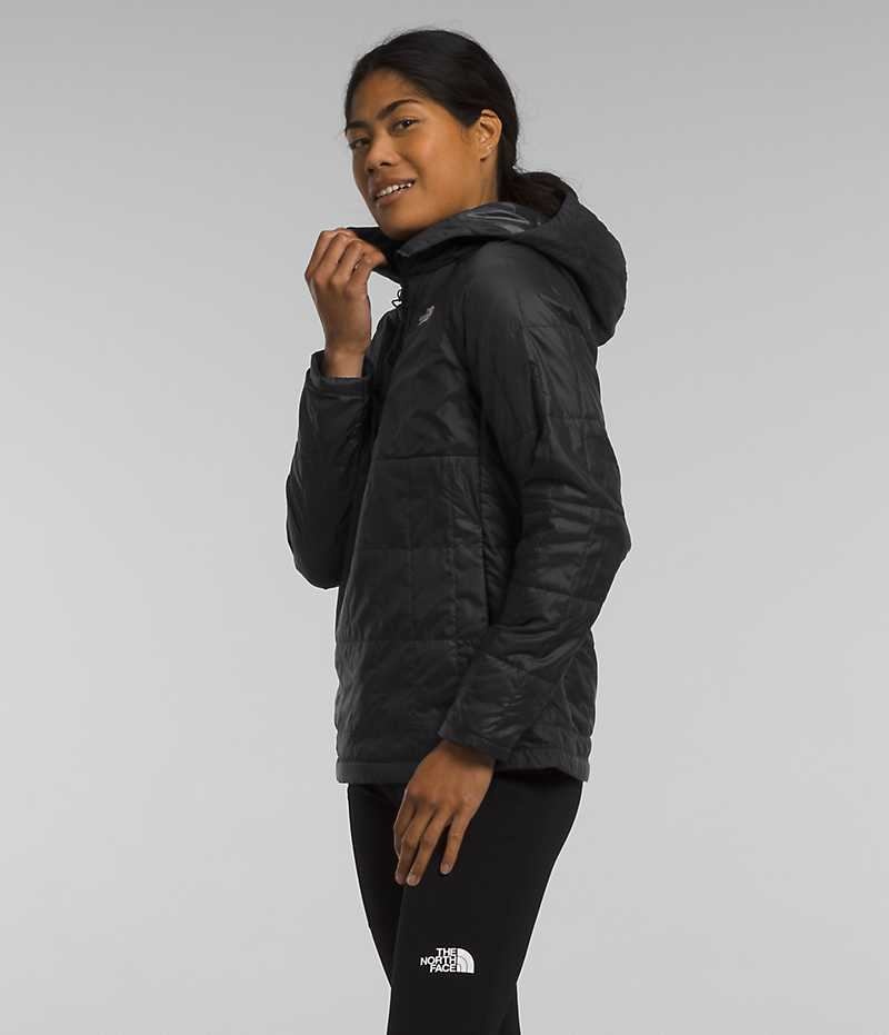 Black Women's The North Face Circaloft ¼-Zip Pullover Puffer Jacket | DUBLIN OURZ