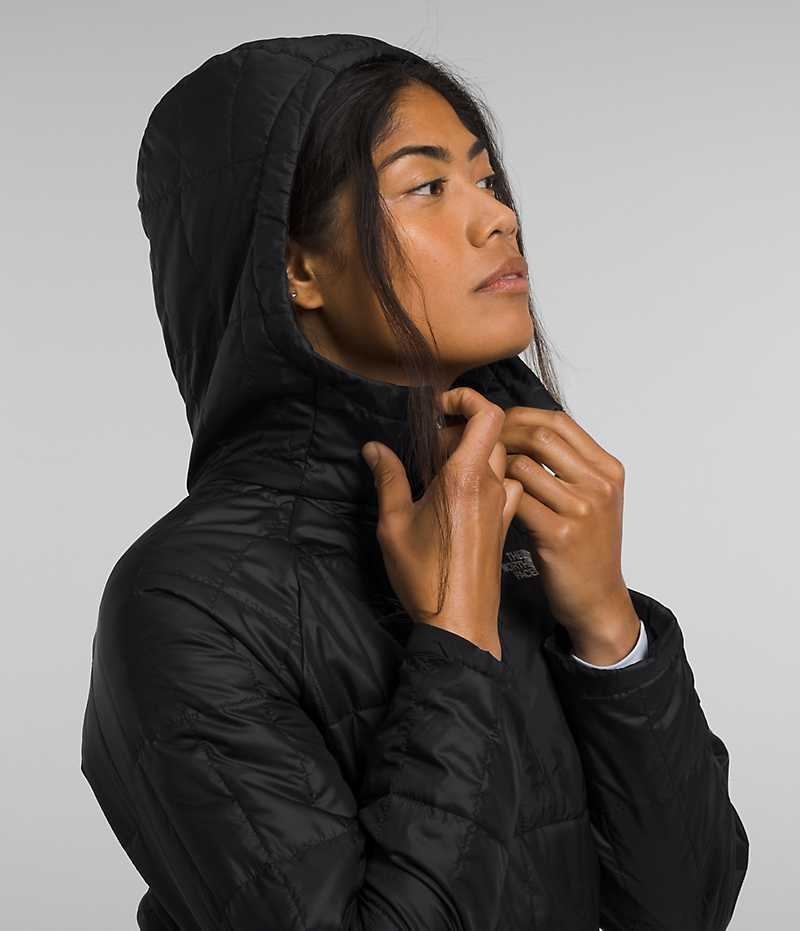 Black Women's The North Face Circaloft ¼-Zip Pullover Puffer Jacket | DUBLIN OURZ