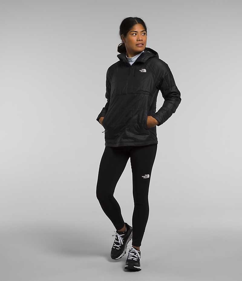 Black Women\'s The North Face Circaloft ¼-Zip Pullover Puffer Jacket | DUBLIN OURZ