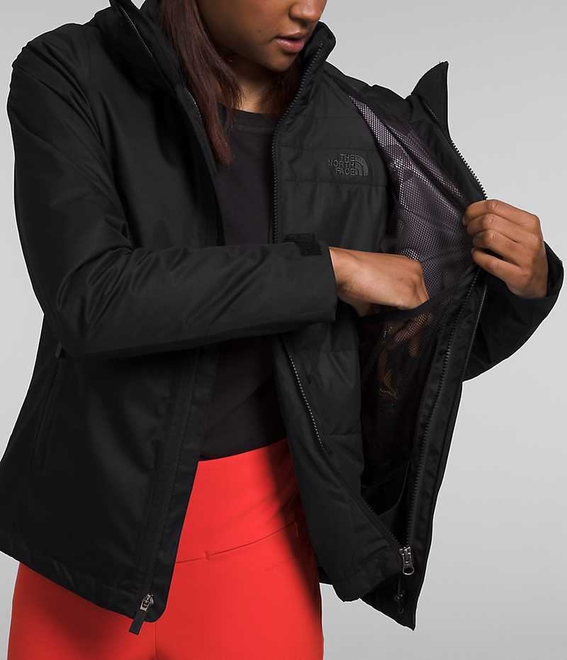 Black Women's The North Face Clementine Triclimate® Insulated Jacket | DUBLIN MYXQ