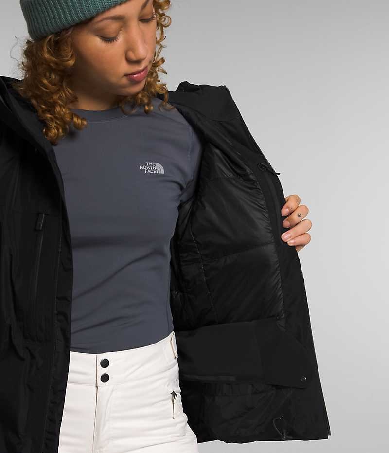 Black Women's The North Face Dawnstrike GTX Insulated Jacket | DUBLIN GXUK