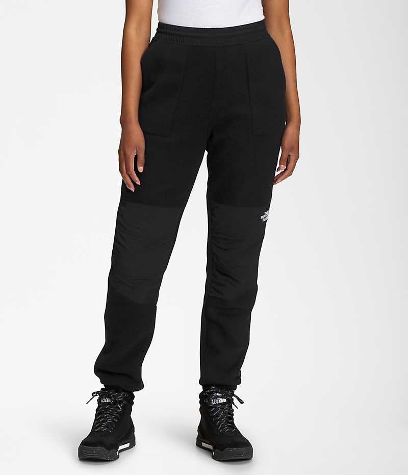 Black Women\'s The North Face Denali Fleece Pants | DUBLIN FMJL