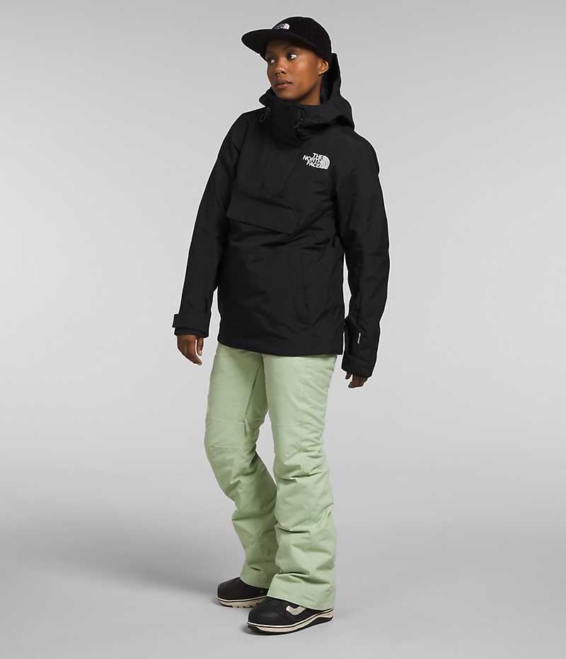 Black Women's The North Face Driftview Anorak Insulated Jacket | DUBLIN UXJK