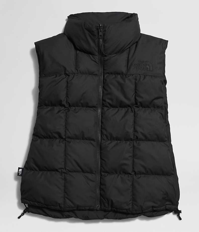 Black Women's The North Face Lhotse Reversible Vest | DUBLIN WBDS