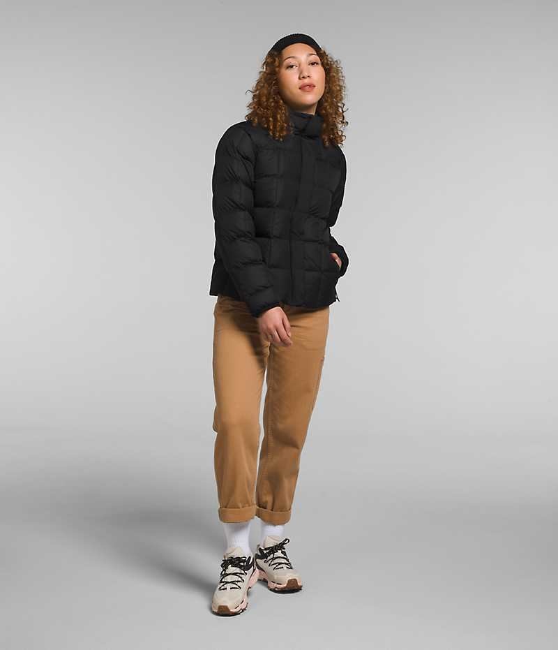 Black Women's The North Face Lhotse Reversible Puffer Jacket | DUBLIN BMYU