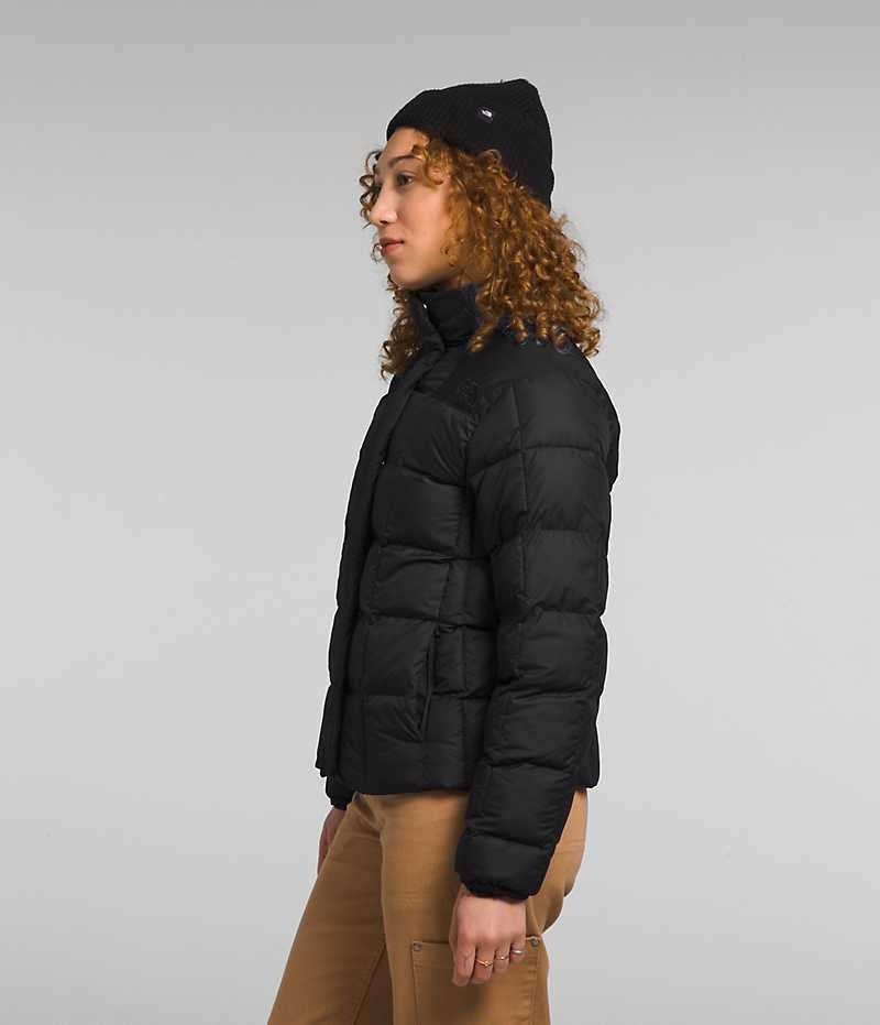 Black Women's The North Face Lhotse Reversible Puffer Jacket | DUBLIN BMYU