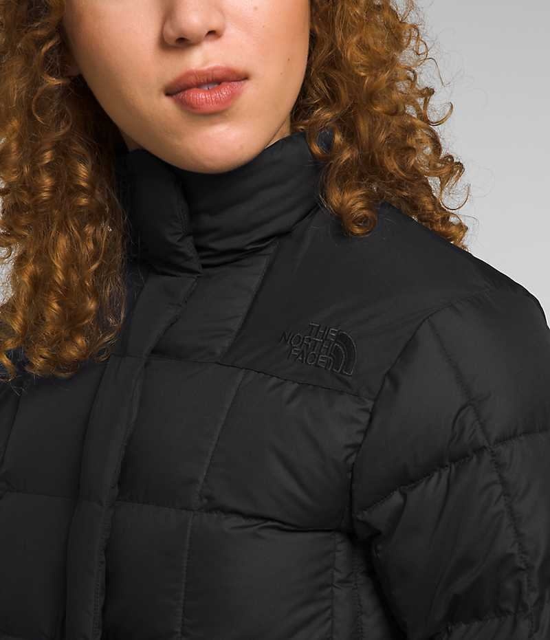 Black Women's The North Face Lhotse Reversible Puffer Jacket | DUBLIN BMYU