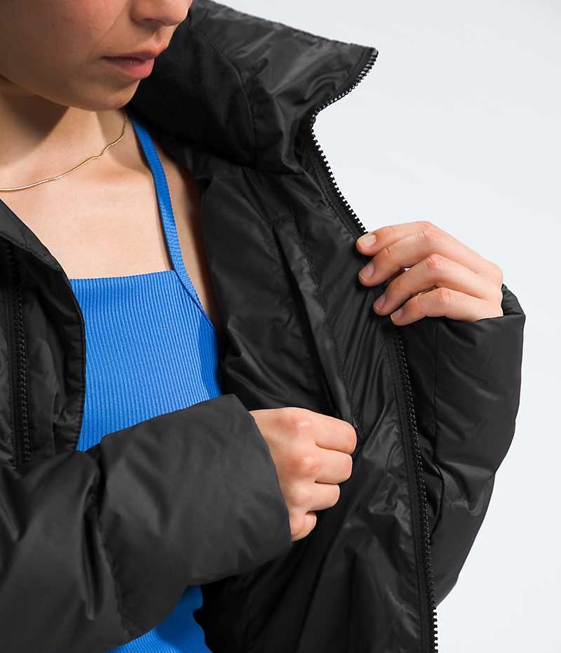 Black Women's The North Face Metropolis Coat | IRELAND EFYM