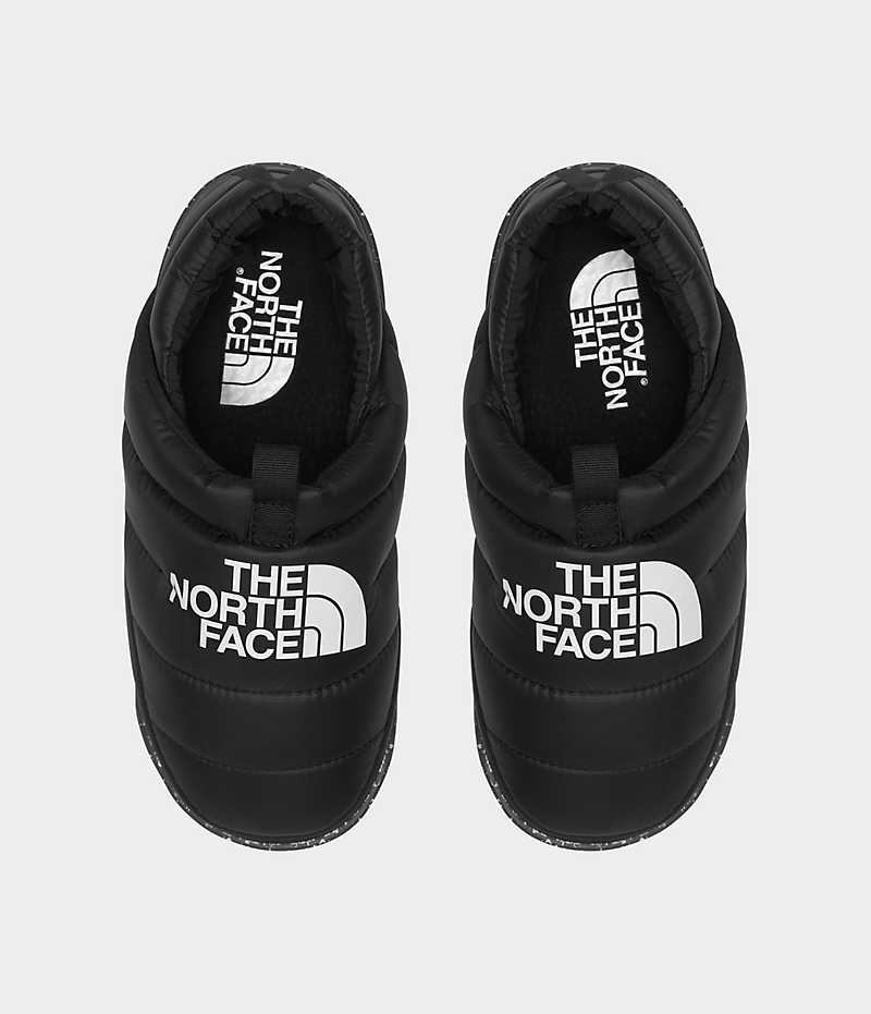 Black Women's The North Face Nuptse Mules | DUBLIN OCNF