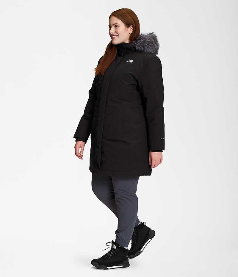 Black Women's The North Face Plus Arctic Coat | IRELAND XWZQ