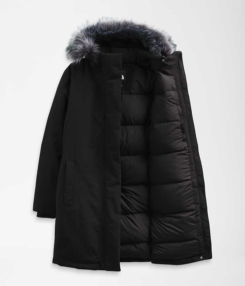 Black Women's The North Face Plus Arctic Coat | IRELAND XWZQ