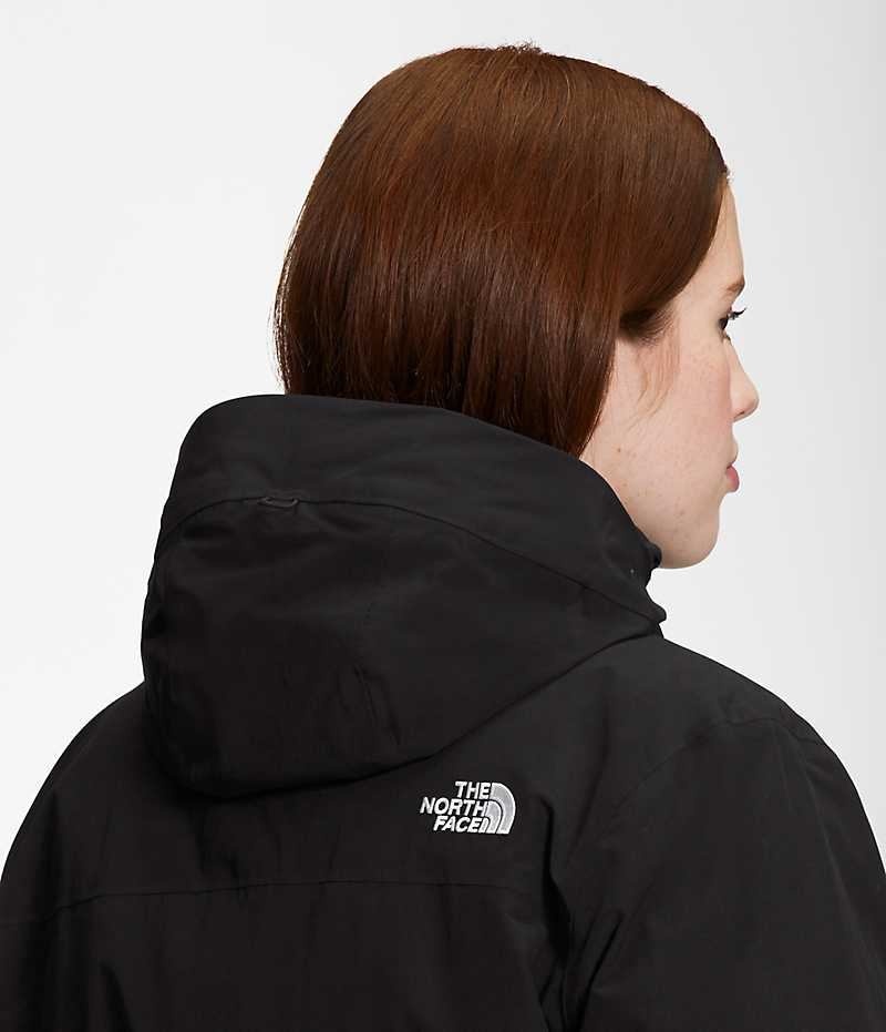 Black Women's The North Face Plus Arctic Coat | IRELAND XWZQ