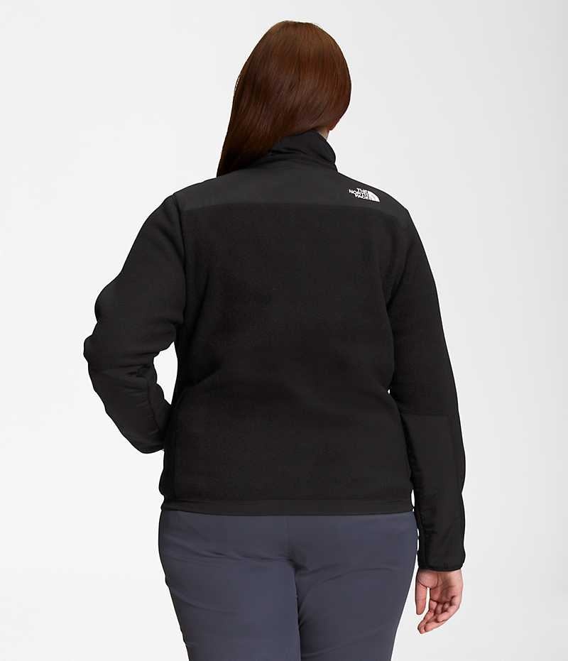 Black Women's The North Face Plus Denali Fleece Jacket | DUBLIN EHOS