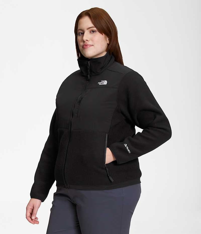 Black Women's The North Face Plus Denali Fleece Jacket | DUBLIN EHOS