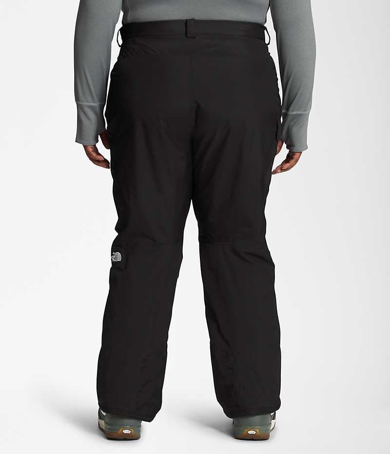 Black Women's The North Face Plus Freedom Insulated Pants | DUBLIN ATZN