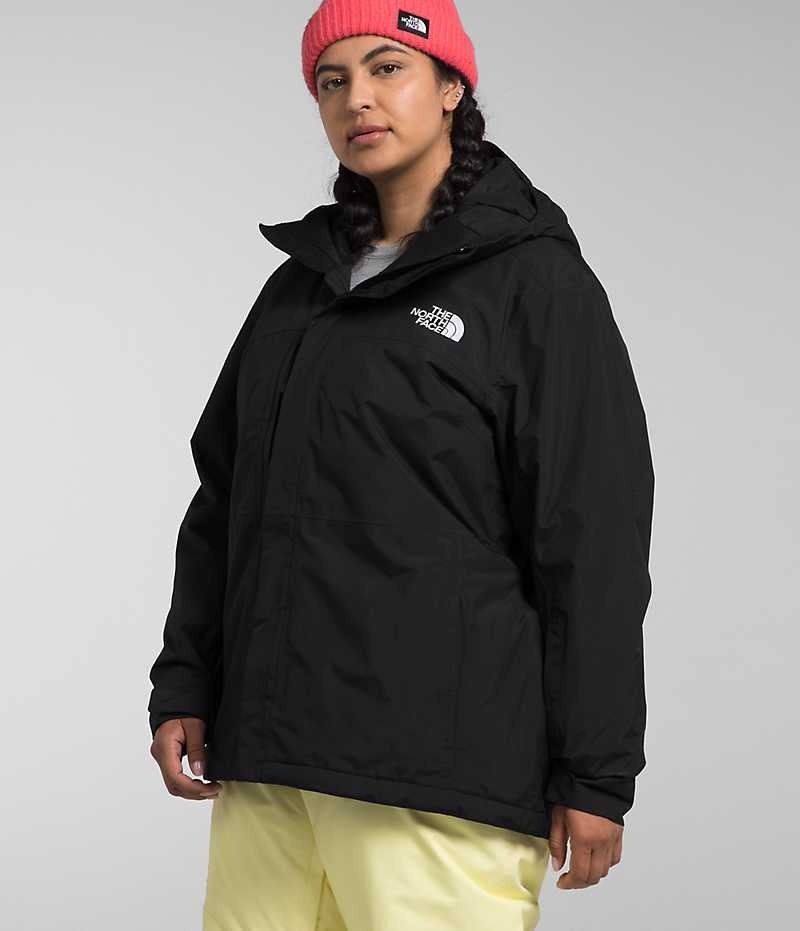 Black Women's The North Face Plus Freedom Insulated Jacket | DUBLIN NEQB