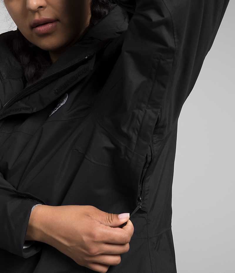 Black Women's The North Face Plus Freedom Insulated Jacket | DUBLIN NEQB