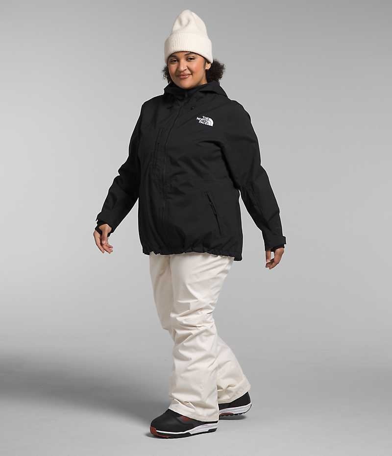 Black Women's The North Face Plus Freedom Stretch Insulated Jacket | IRELAND EFOB