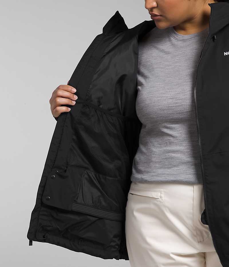 Black Women's The North Face Plus Freedom Stretch Insulated Jacket | IRELAND EFOB