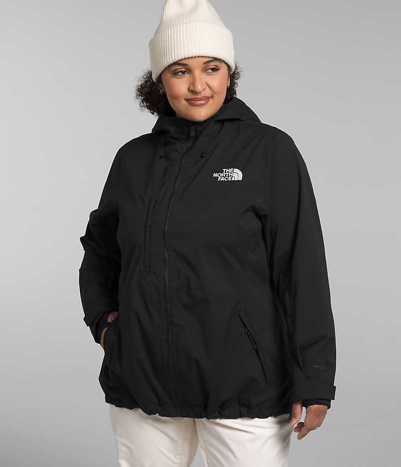 Black Women\'s The North Face Plus Freedom Stretch Insulated Jacket | IRELAND EFOB