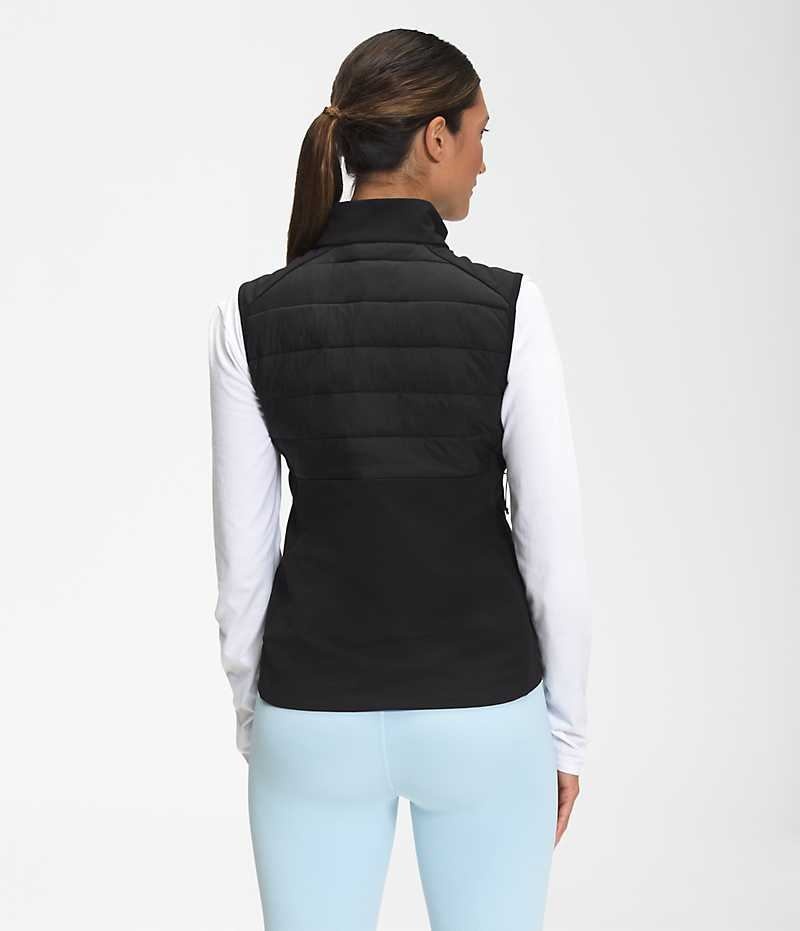 Black Women's The North Face Shelter Cove Down Vest | DUBLIN ANBH