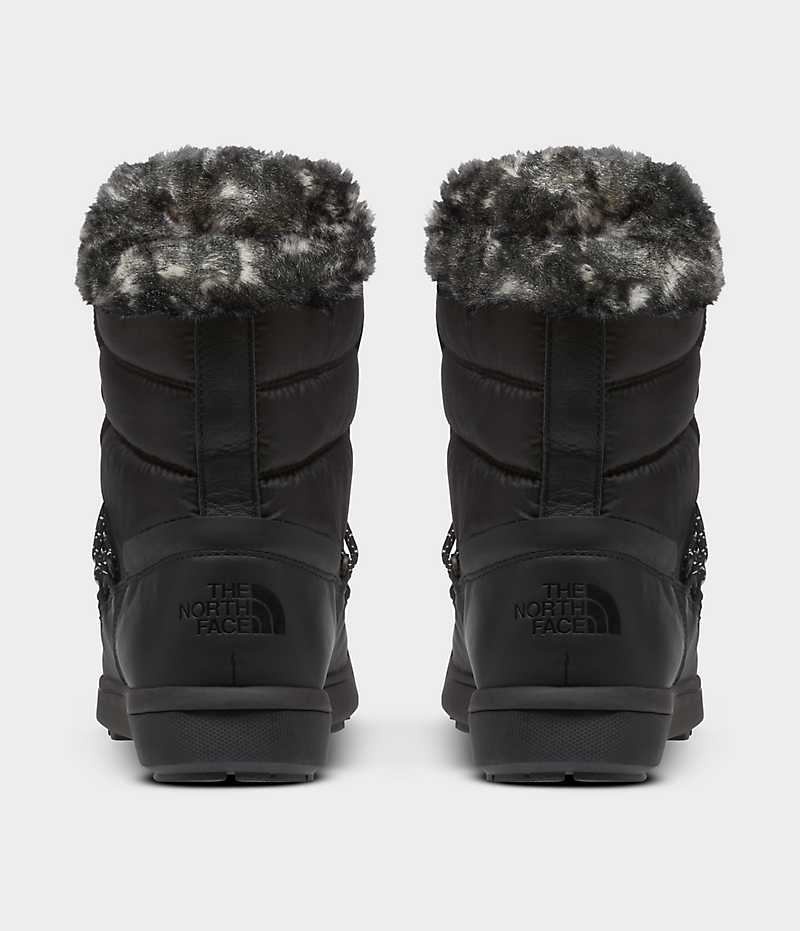 Black Women's The North Face Sierra Luxe Waterproof Winter Boots | IRELAND ZGIS