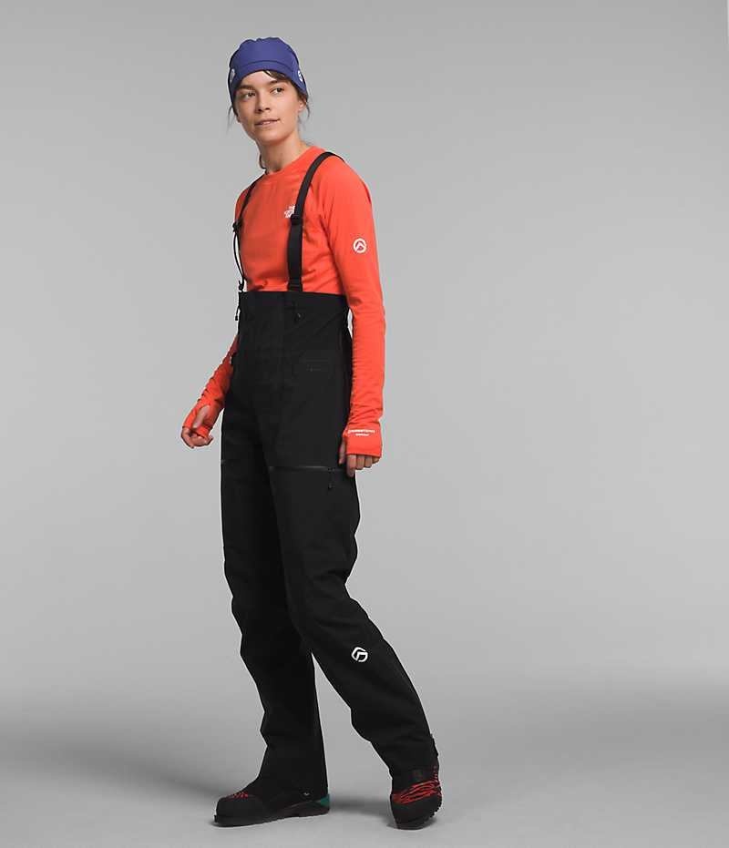 Black Women's The North Face Summit Series Pumori GTX Pro Bib Pants | IRELAND GNSR