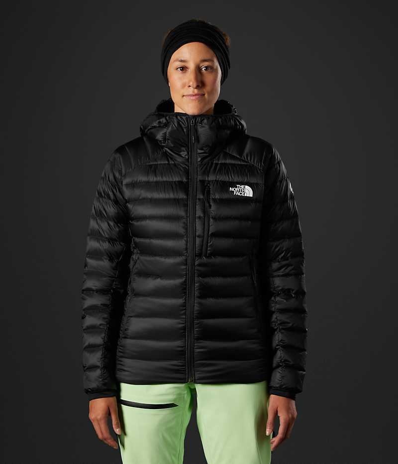 Black Women\'s The North Face Summit Series Breithorn Hoodie Puffer Jacket | IRELAND OVPN