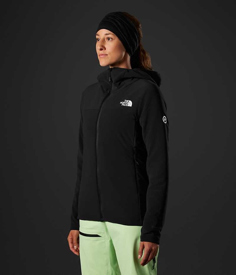 Black Women's The North Face Summit Series Casaval Hoodie Hybrid Jacket | DUBLIN DGYA